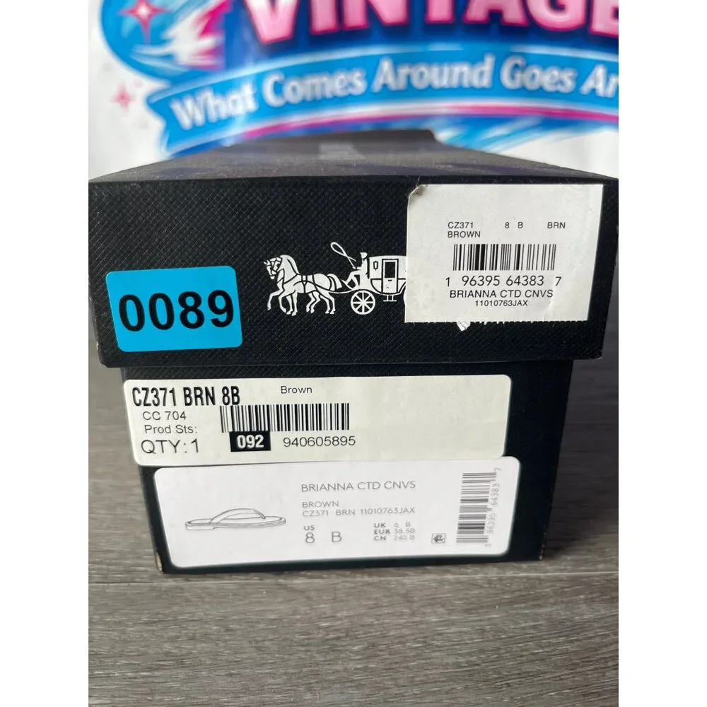 Coach Brianna CTD Sandals (Size W8)